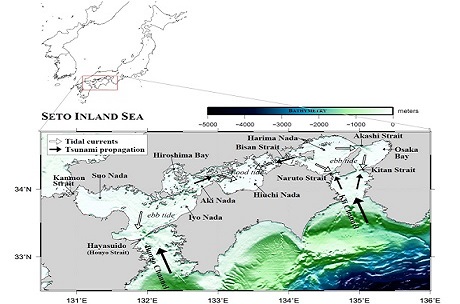 瀬戸内海における南海トラフ地震による巨大津波と潮汐の相互作用